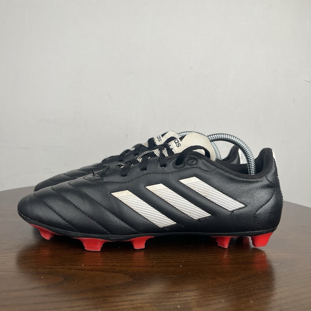Adidas Goletto VIII Men's 7.5 Black White Soccer Cleats Shoes GX7793 Women's 8